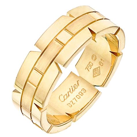 cartier men's rings|cartier ring men's price.